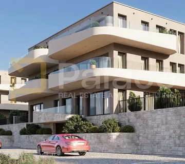 Stan s jedinstvenim pogledom u luksuznoj zgradi na Brodarici, 61 m2 - Brodarica, Šibenik