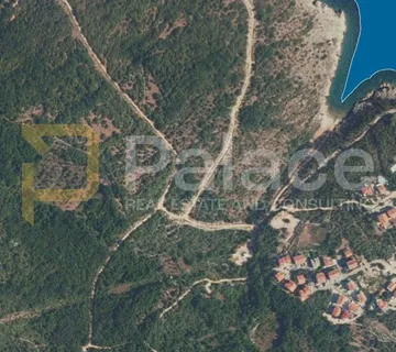 Mir i priroda na otoku Krku - zemljište 3100m² - Soline, Dobrinj