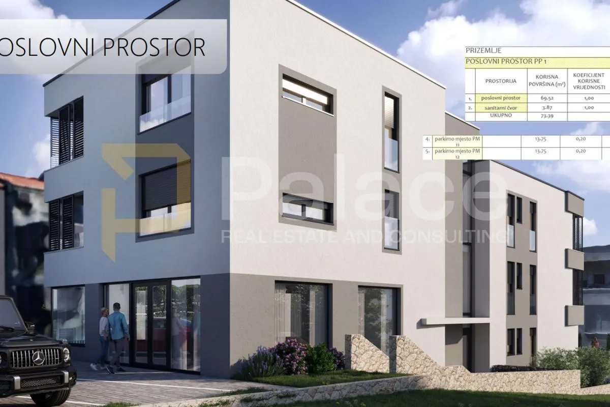 Poslovni prostor 79m2 Belafuža - cover