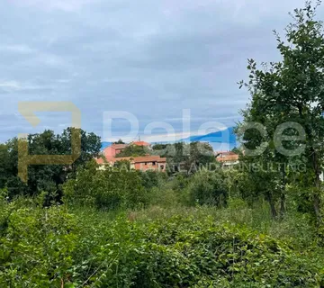 Vrhunsko zemljište s građevinskom dozvolom i pogledom, Kastav, 1000m2 - cover