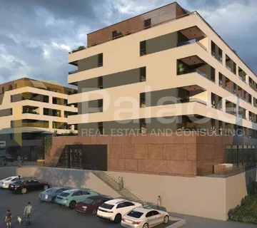 Novogradnja s jednom spavaćom sobom i loggiom na Srdočima, 46,63 m² - Rijeka