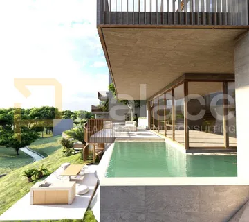 Građevinsko zemljište 1.971 m² s projektom za 3 vile, Kaštela - cover