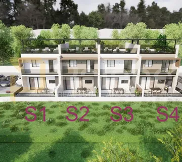 Luksuzna kuća u nizu s bazenom i pogledom na more - Vodice 150m2 - cover