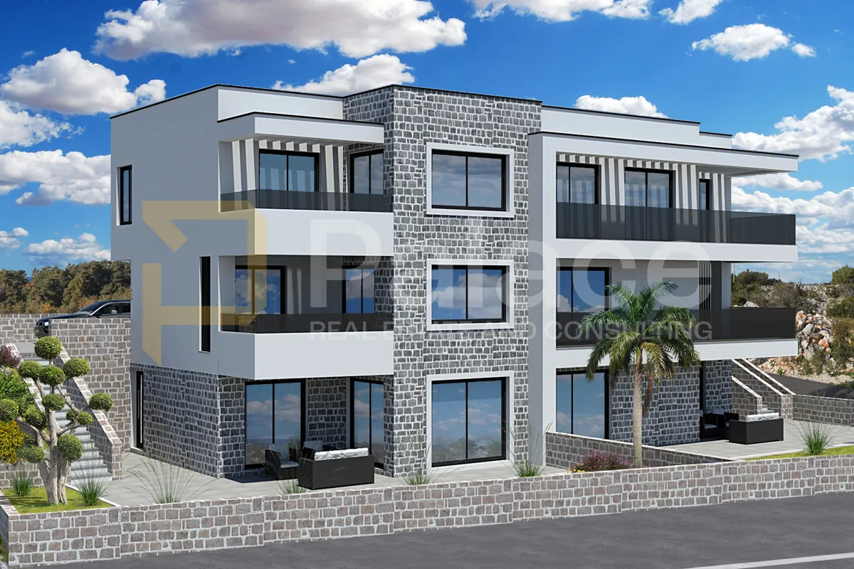 Vodice: Luksuzna dvojna kuća s pogledom na more 185m2 - cover
