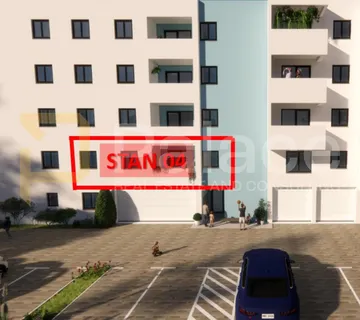 Stan u novogradnji na 1.katu sa 2 sobe u Puli - Monvidal - Pula