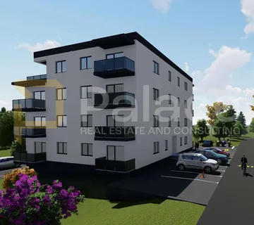 Trosoban stan S8 na prvom katu novogradnje, 60,76 m2, Novi Marof