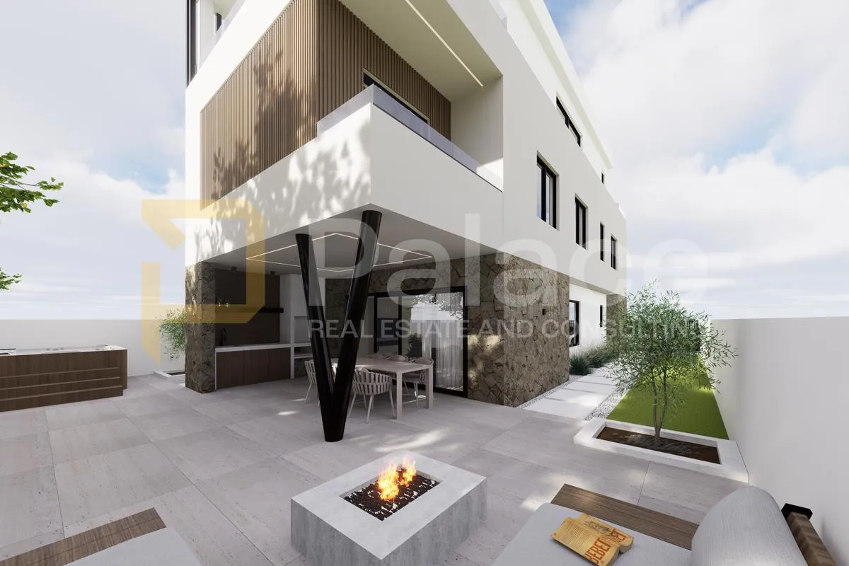Vodice: Dvoetažni stan s prostranom terasom 121,73m2 - cover