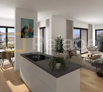 Dvoetažni penthouse s pogledom na more i Sv. Iliju, A6 - Orebić