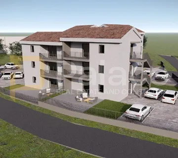 Dvosoban stan u novogradnji s terasom i pogledom, Čižići, 71m2 - cover