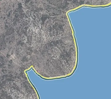 Poljoprivredno zemljište prvi red do mora, Kaprije, 7.000 m2