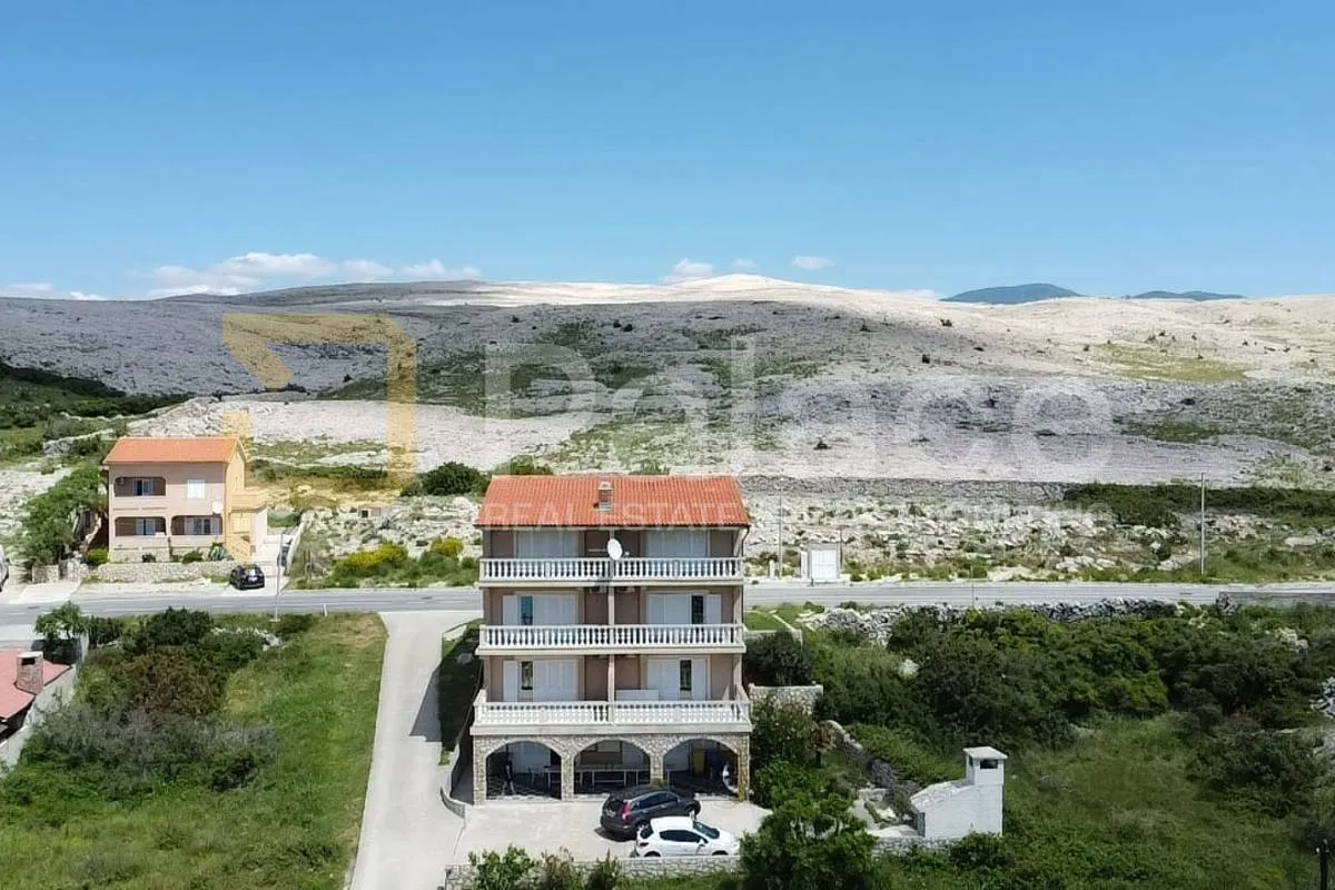 Novalja : Stan u roh bau s panoramskim pogledom na more 124 m2 - cover