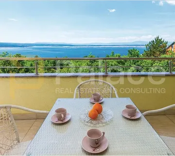 Dugoročni najam – 67 m² s terasom i pogledom na Kvarner, Crikvenica - cover