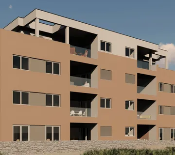 Dvosobni stan na prvom katu, novogradnja, Primošten, 87 m2