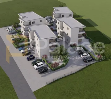 Dvosoban stan na drugom katu novogradnje, Donje Ražine, 60m2 - Ražine, Šibenik