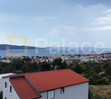 Zemljište s građevinskom dozvolom i projektom, pogled na more 1456m2 - Kaštel Novi, Kaštela