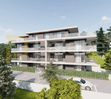 Stan u novogradnji s pogledom na more, prvi kat, Primošten, 85 m2