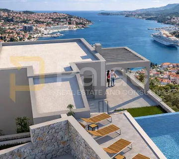 Luksuzni stan S4 s bazenom u novogradnji na Nuncijati, Dubrovnik