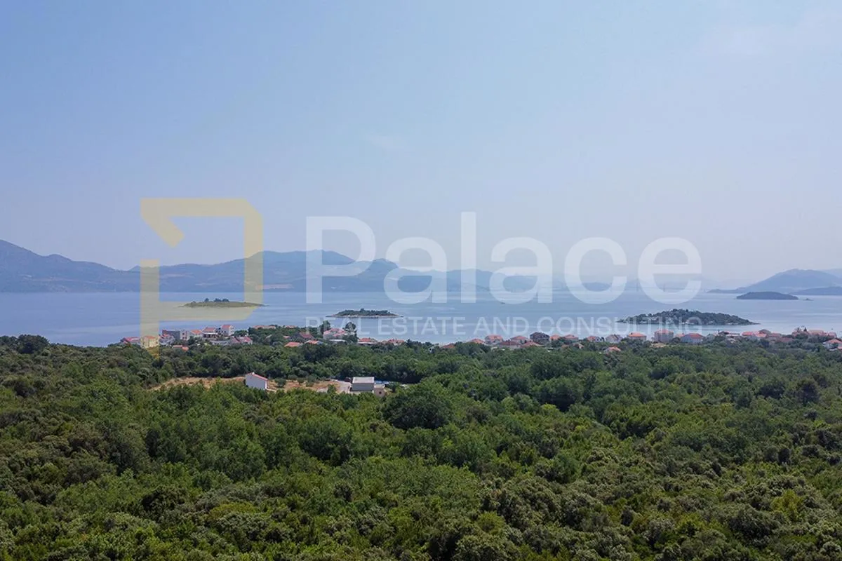 Pelješac - građevinsko zemljište 927 m² s pogledom na more i most - cover