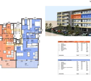 Novogradnja Makarska, trosoban stan S6 s pogledom na more, 94,93 m2 - cover