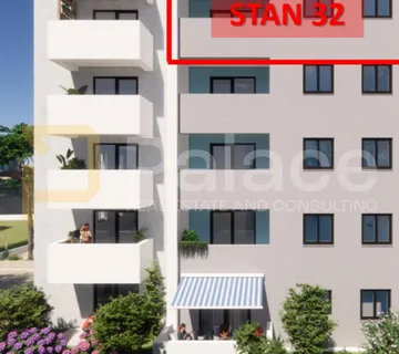 Dvosoban stan u novogradnji, 4. kat, JZ orijentacija – Pula Monvidal