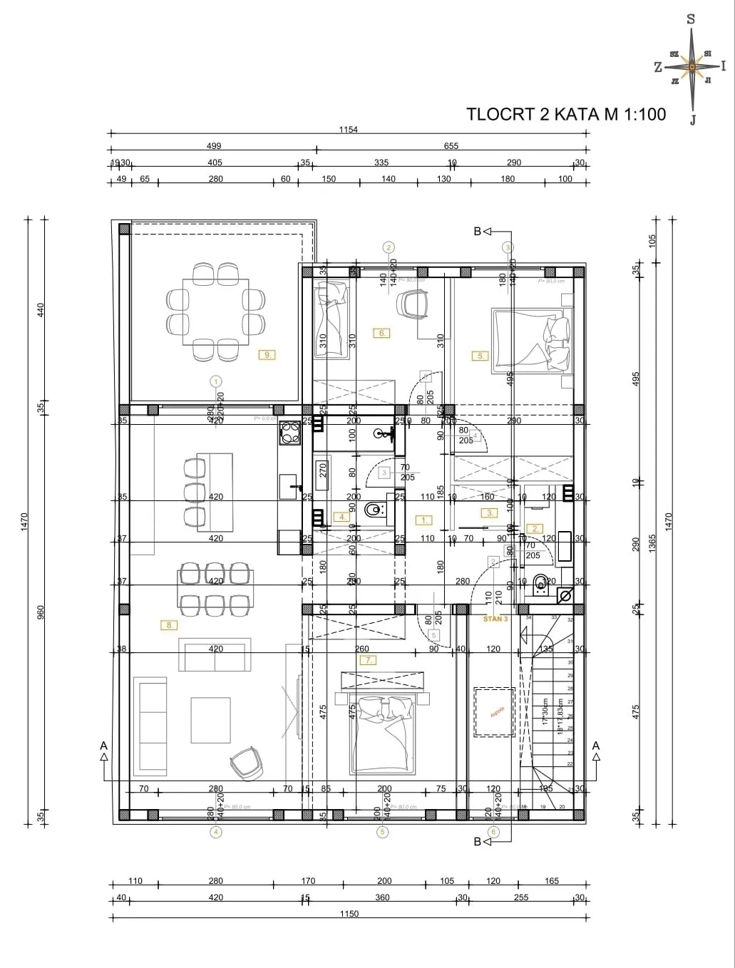 Novogradnja Bosutsko naselje, 2. kat 119 m2 - cover