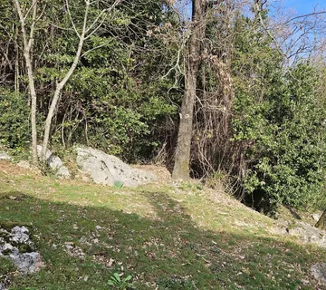 Zemljište s predivnim pogledom, Lovran, 672m2