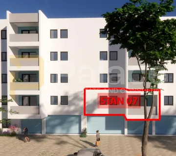 Stan u novogradnji u Puli na 1.katu sa balkonom i 2 sobe - Pula