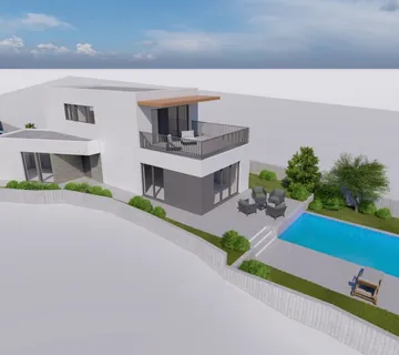 VINIŠĆE - Atraktivno građevinsko zemljište s projektom - cover