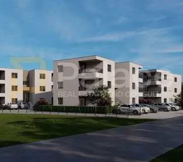 Jednosoban stan u prizemlju novogradnje, Donje Ražine, 49,29 m2 - Ražine, Šibenik