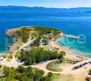 Građevinsko zemljište 931 m² – Risika, otok Krk – pogled na more - cover