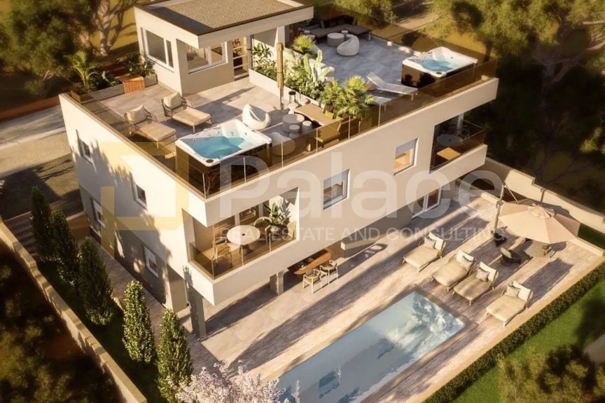 Maslenica: Građevinsko zemljište s projektom, 500 m2 - cover