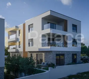 Stan S4 u novogradnji, 2.red do mora, Šibenik - Brodarica 67,65 m2 - Brodarica, Šibenik
