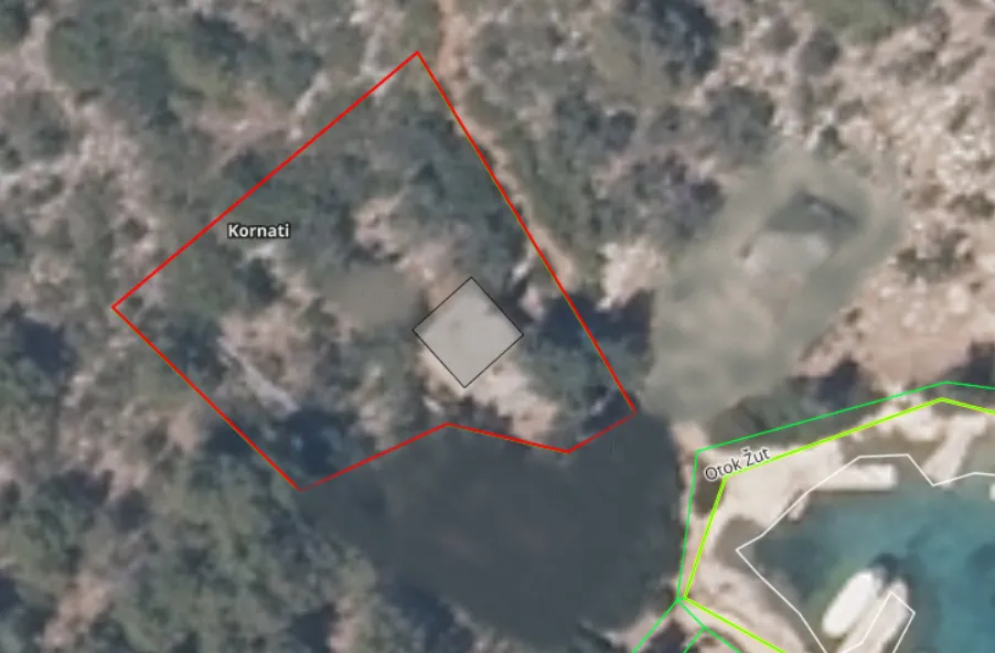 Prizemnica u izgradnji na otoku Žutu, 20 m od mora, 61 m2 - cover
