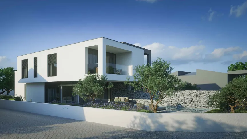 Moderni dvoetažni stan s bazenom na vrhunskoj lokaciji, Vodice, 230 m2 - cover