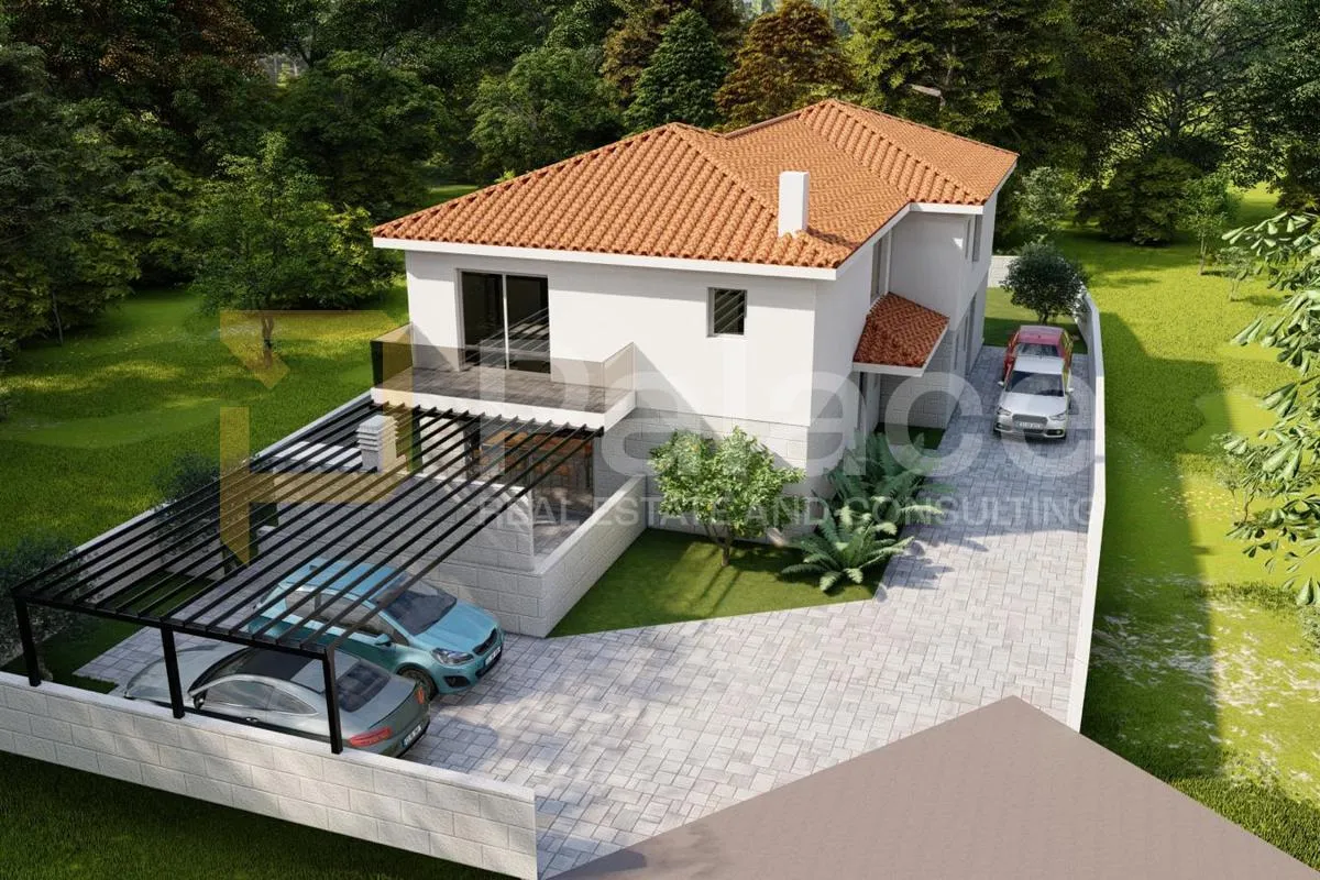 Luksuzni dvoetažni stan s okućnicom u mirnom mjestu Hlapa, 156m2 - cover