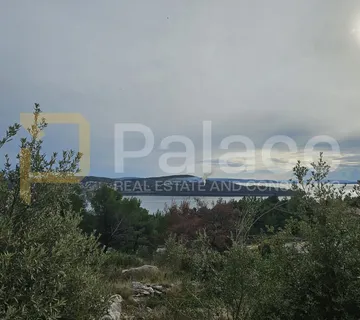 Seget, građevinsko zemljište s pogledom na more i projektom - cover