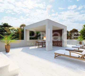 Penthouse S Prekrasnim Pogledom Na More - Vrsi