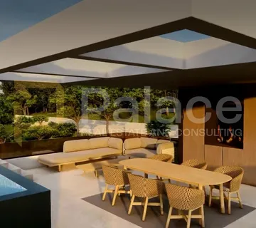 Penthouse na Krku – velika krovna terasa i prekrasan pogled, 206,73 m² - Muraj, Krk