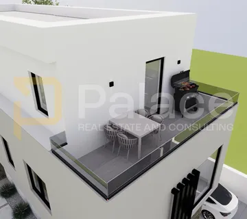 Vodice: Dvoetažni stan modernog uređenja 141,5m2