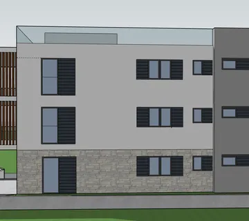 Novogradnja: Luksuzni stan 109 m2, centar Vodica - Vodice