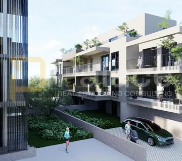 Moderna novogradnja u centru Trogira - stan B3 s balkonom, 89,67 m2 - cover