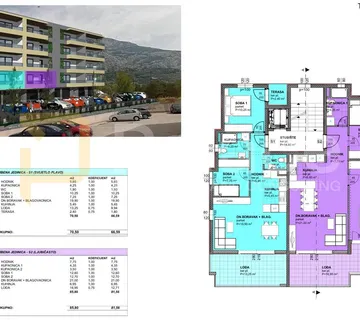 Stan S2, novogradnja Makarska – 81,56 m² s lođom i pogledom na more - cover