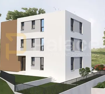 Rogoznica: trosoban stan s terasom i pogledom na more 130m2 - Zečevo Rogozničko, Rogoznica