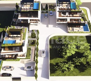 Luksuzan stan na 1. katu vile – otok Krk, 54,67 m² - balkon i parking - Muraj, Krk