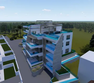 Jedinstven dvosoban stan s bazenom i pogledom na more, S1 - Grebaštica - Grebaštica, Šibenik