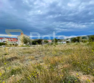 Građevinsko zemljište na Krku s projektom za vilu, Punat, 595 m² - cover