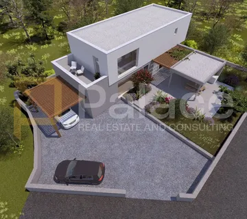 Pirovac: Građevinski teren s projektom za obiteljsku kuću 571m2