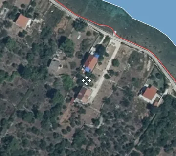 Top lokacija- građevinsko zemljište površine 581m2 Prvić Šepurina - Prvić Šepurine