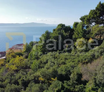 Građevinsko zemljište 1300 m² s pogledom na more, Živogošće - cover
