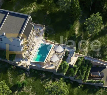 Građevinsko zemljište s projektom i dozvolom 100m od mora - Pisak, Omiš